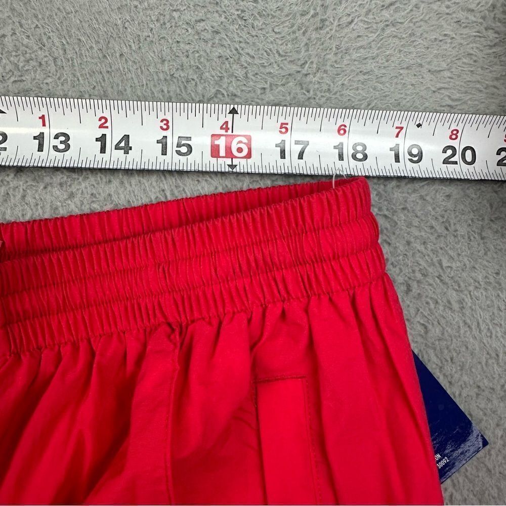 Mizuno Windbreaker Pants Adult Large Pink Swishy Drawstring Mesh Lined Nylon NEW - Picture 9 of 16